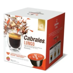 Cápsulas Dolce Gusto Café Lungo x 12 U - CABRALES