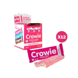 Barritas de Arroz & Frutilla x 12 U – CROWIE
