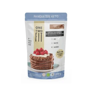 Premezcla Pancakes Keto de Cacao Sin Azúcar x 200 gr - ONE TWO FIT