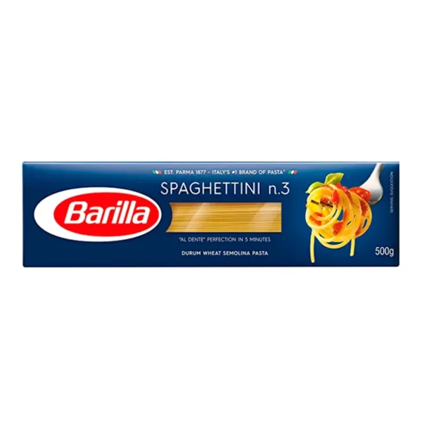 Spaghettini N°3 x 500 gr – BARILLA